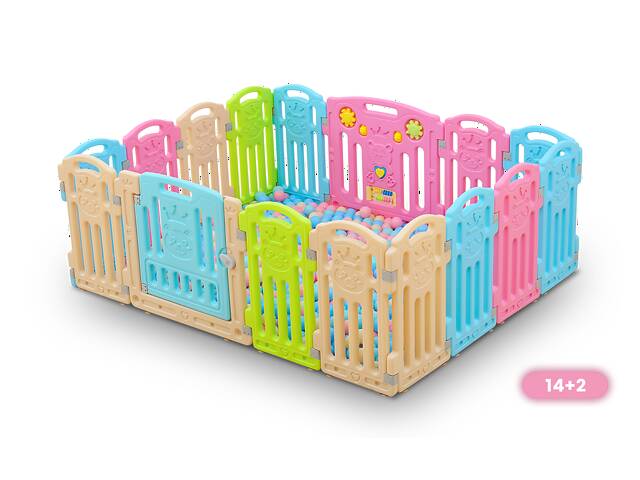 ИГРОВАЯ ПЛОЩАДКА XoKo PLAY PEN D20 197*197CM