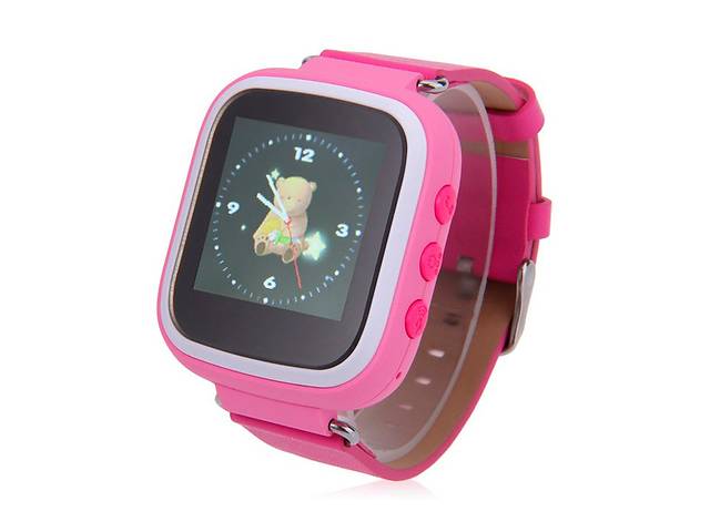 Детские часы с GPS SMART BABY WATCH Q80 (Q60s) Розовые