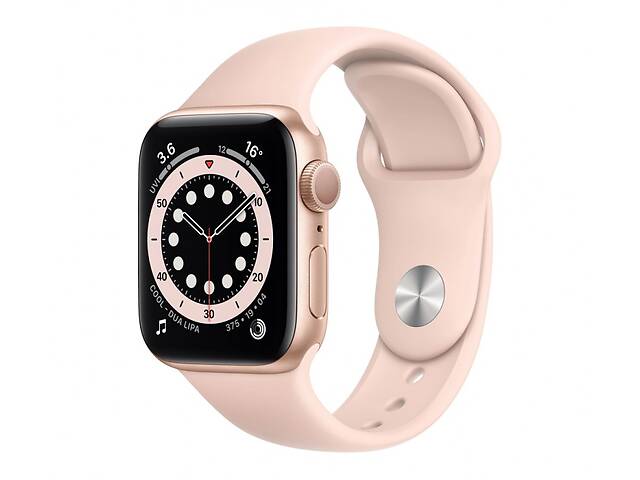 Apple Watch Series 6 GPS 40mm Gold Aluminum Case w. Pink Sand Sport B. (MG123)- объявление о продаже в Харькове Apple Watch Series 6 GPS 40mm Gold Aluminum Case w. Pink Sand Sport B. (MG123)- объявление о продаже в Харькове