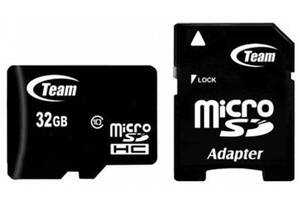 Карта памяти MicroSDHC 32GB Class 10 + adapter