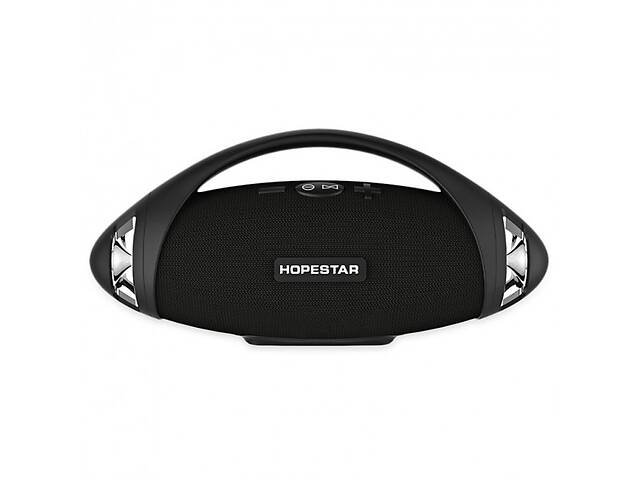 Портативна бездротова Bluetooth колонка Hopestar Hopestar H37 10Вт Black з вологозахистом IPX6 (H37B)