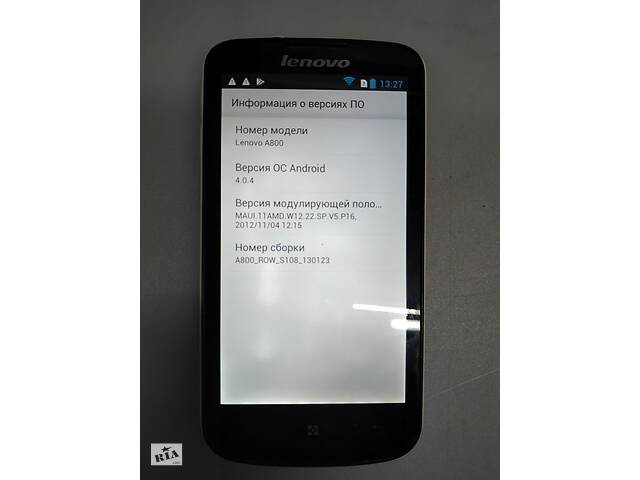 Смартфон Lenovo A800 две SIM, большой экран