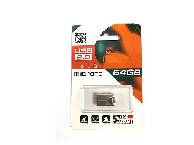 USB Flash Drive Mibrand Hawk 64Gb