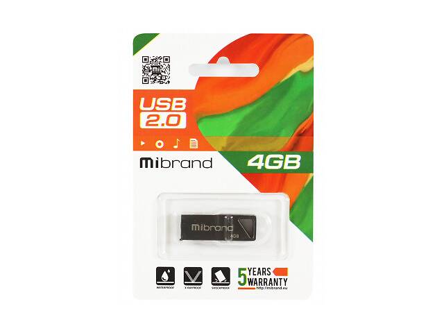 USB Flash Drive Mibrand Stingray 4Gb