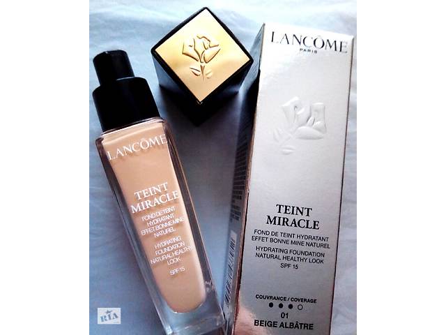 LANCOME Teint Miracle Spf15. Новый тональный крем!