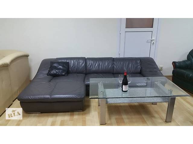 Kozhanyj Divan B U Kupit Kiev Iz Germanii 10 999 Grn Mebli Dlya Vitalni Kiyiv Na Olx