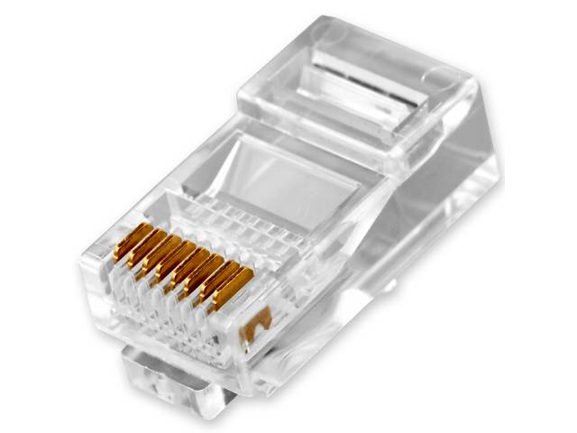 Коннектор LogicPower RJ45 в пакетике по 100 шт.