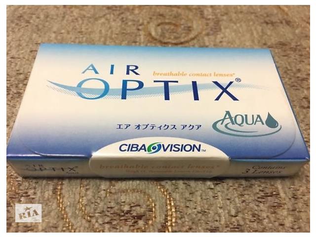 Линзы для глаз, Air Optix