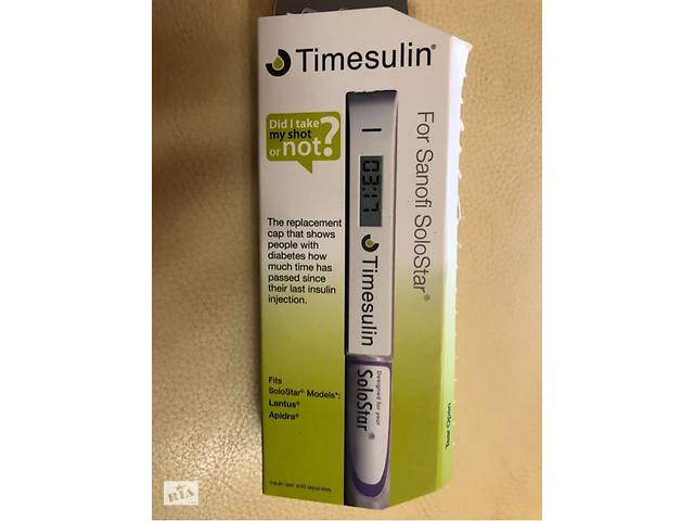 Timesulin Электронный колпачок для шприц-ручек SoloStar Sanofi