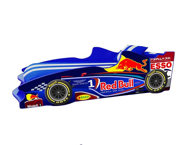 Кровать машина Formula 1 Доставка бесплатно!