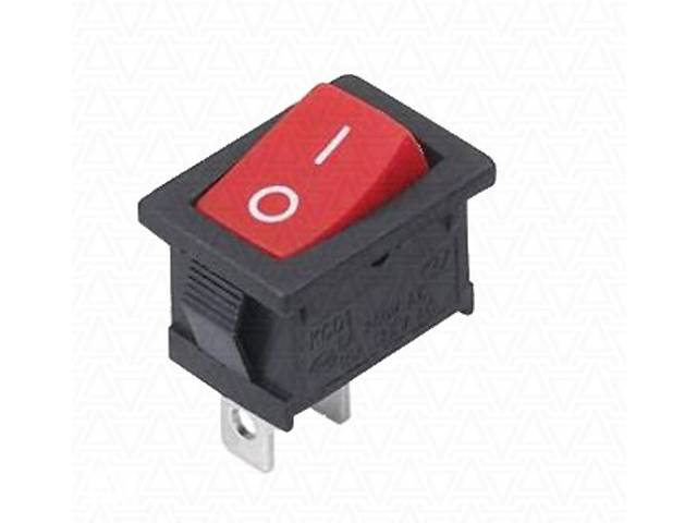 Переключатель KCD5-101 ON-OFF (2pin) красн. Daier