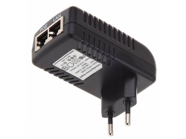 POE инжектор Merlion 48V 0,5A с портами Ethernet