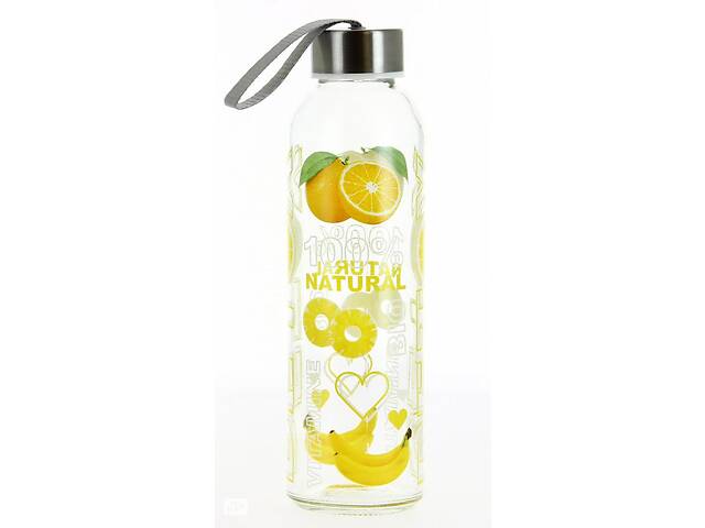 бу Бутылка для воды CERVE Detox, 500 мл Желтая (S23370-Y) в Киеве бу Бутылка для воды CERVE Detox, 500 мл Желтая (S23370-Y) в Киеве