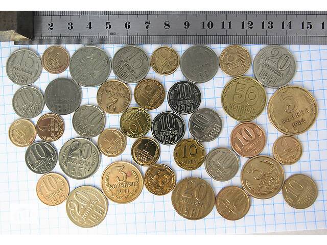 Продам монеты УКР, СССР, РОССИИ