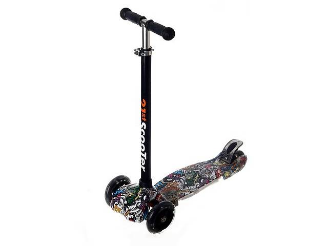 Самокат Scooter mini 5472 Graffiti