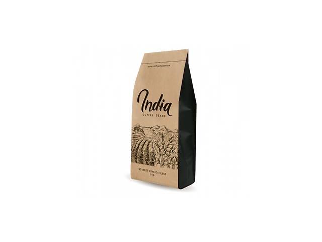 Кофе India Gourmet Blend 1kg зерна