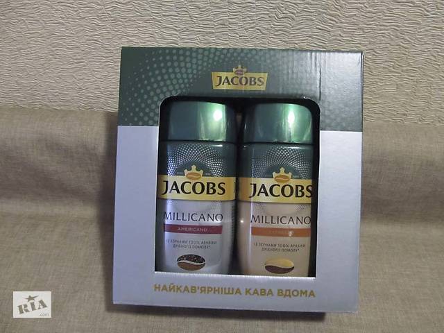 Кофе Jacobs Millicano Americano и Espresso в картонной упаковке