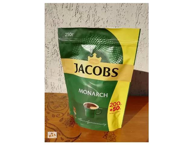 Кофе растворимый Jacobs Monarch 250 g Якобс Монарх 250г