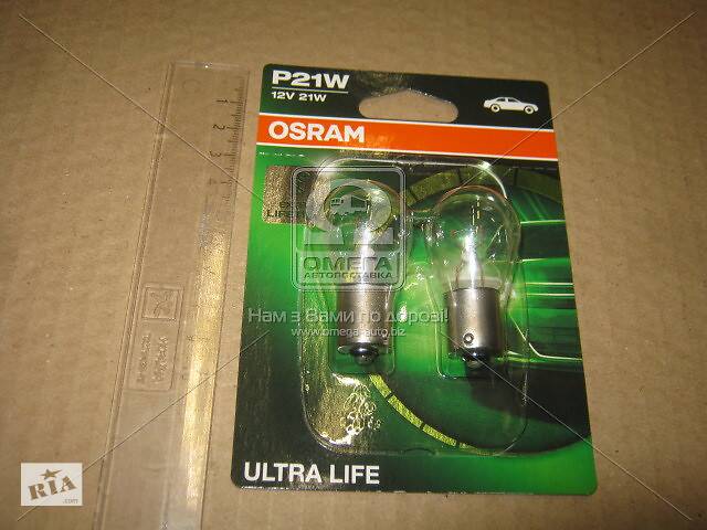 продам Лампа накаливания P21W 12V 21W BA15s Ultra Life (компл.) (пр-во OSRAM) бу в Харькове