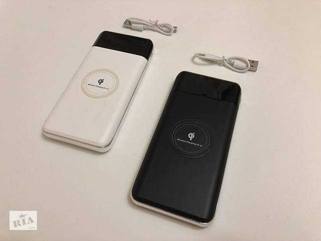 Беспроводной Power Bank 10000 mAh . Беспроводная зарядка