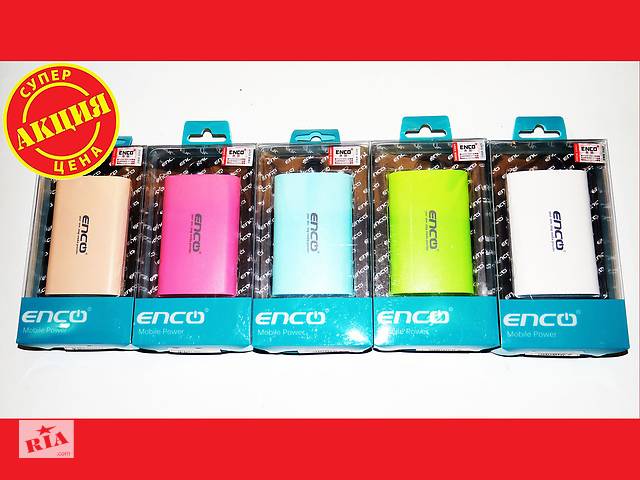Enco Power Bank 8800mAh Внешний аккумулятор портативное зарядное устройство