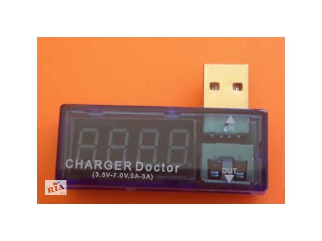 Тестер USB для мобильных устройств Вольтметр Амперметр