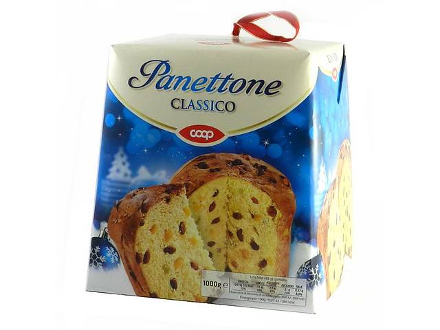 Панеттон Coop classico з родзинками та цукатами 1кг