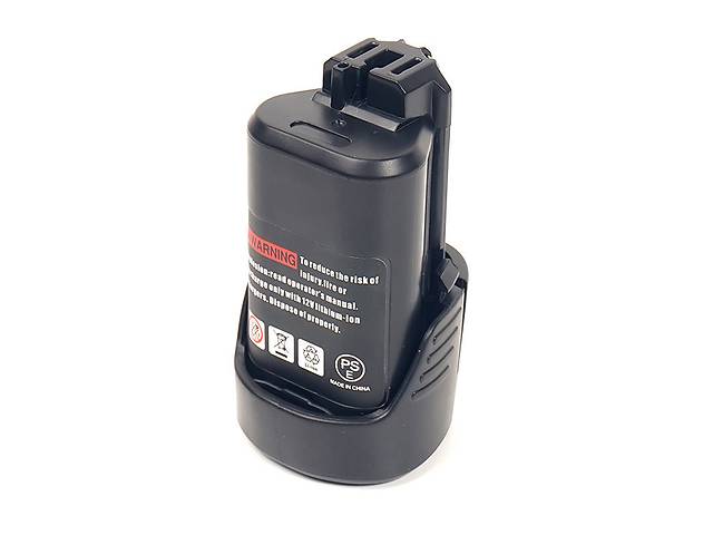 Аккумулятор PowerPlant для шуруповертов и электроинструментов BOSCH GD-BOS-10.8(B) 12V 2Ah Li-Ion