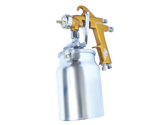 HP BRONZE PROF Краскораспылитель 1,5 мм, нижний металлический бачок 1000 мл. INTERTOOL PT-0221