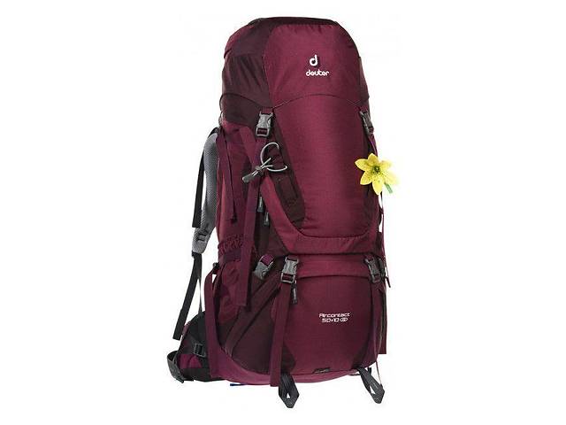 Рюкзак Deuter Aircontact 50+10 SL (Бордо-пурпурный blackberry-aubergine)- объявление о продаже в Одессе Рюкзак Deuter Aircontact 50+10 SL (Бордо-пурпурный blackberry-aubergine)- объявление о продаже в Одессе