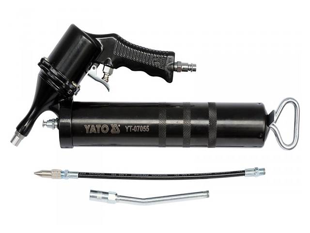 купить бу YATO Шприц мастильний пневматичний; V= 400 см³, вих. P= 30-40 MPa, продукт.- 28 л/хв в Ивано-Франковске купить бу YATO Шприц мастильний пневматичний; V= 400 см³, вих. P= 30-40 MPa, продукт.- 28 л/хв в Ивано-Франковске
