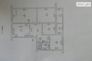 Продается 4-комнатная квартира 77.2 кв. м в Згуровке