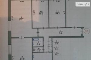Продается 4-комнатная квартира 86 кв. м в Днепре