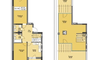 Продается 3-комнатная квартира 115.07 кв. м в Вышгороде
