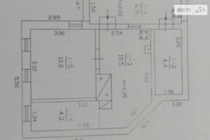 Продается одноэтажный дом 36 кв. м с садом