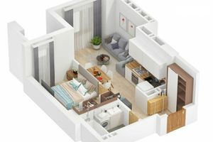 Продается 2-комнатная квартира 41 кв. м в Днепре