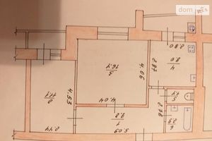 Продается 2-комнатная квартира 49 кв. м в Житомире