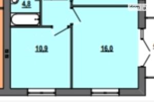 Продается 2-комнатная квартира 50 кв. м в Тернополе