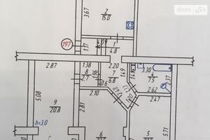 Сдается в аренду 3-комнатная квартира 106.47 кв. м в Виннице
