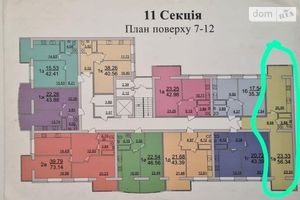 Продається 1-кімнатна квартира 56.4 кв. м у Вінниці