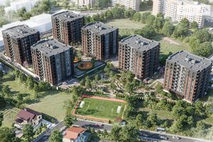 Продается 1-комнатная квартира 40.72 кв. м в Ужгороде