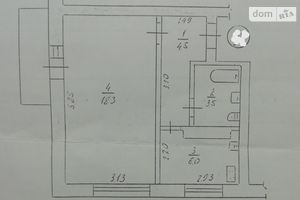 Продается 1-комнатная квартира 33 кв. м в Житомире